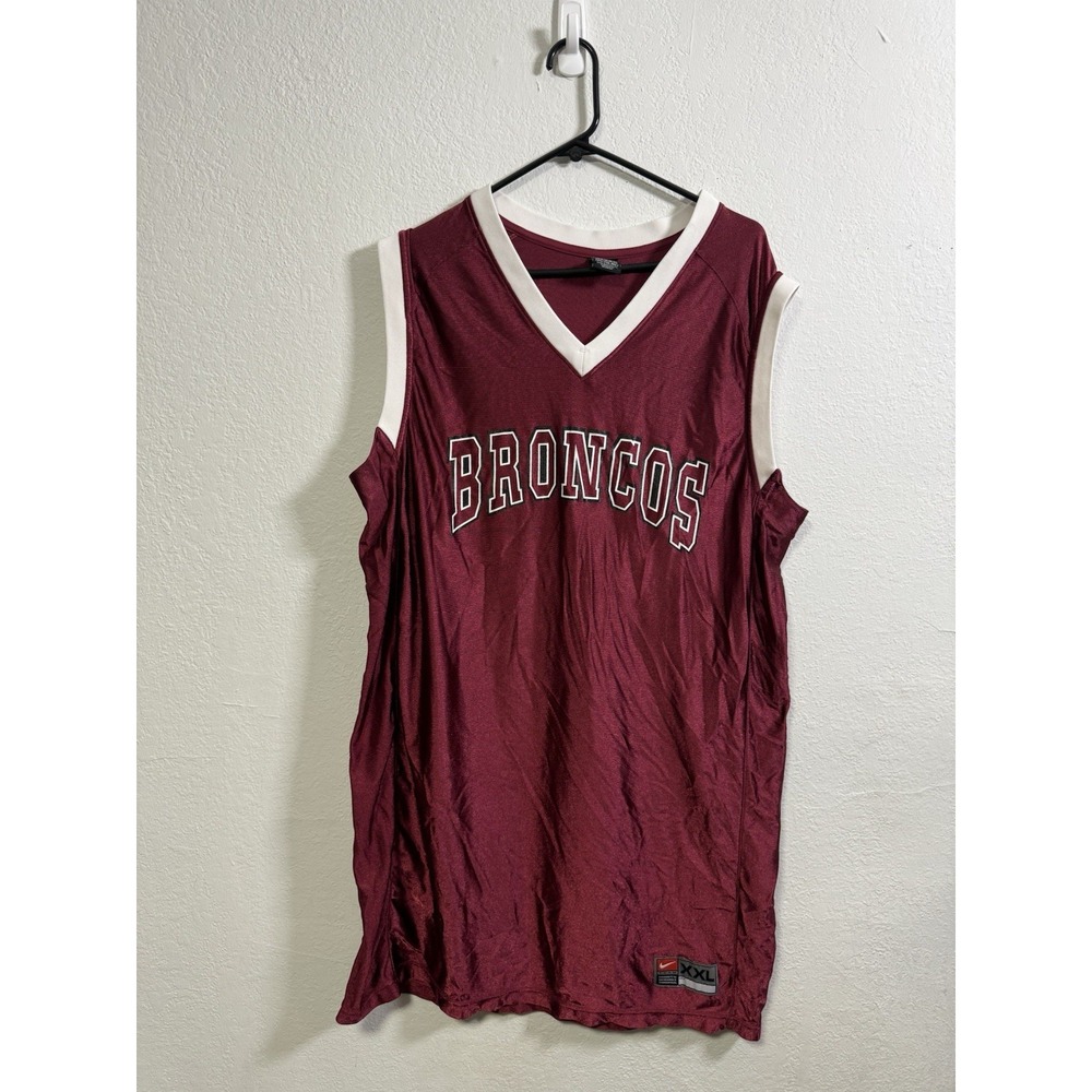 Nike Santa Clara Broncos Jersey - Size 2XL Vintage Red